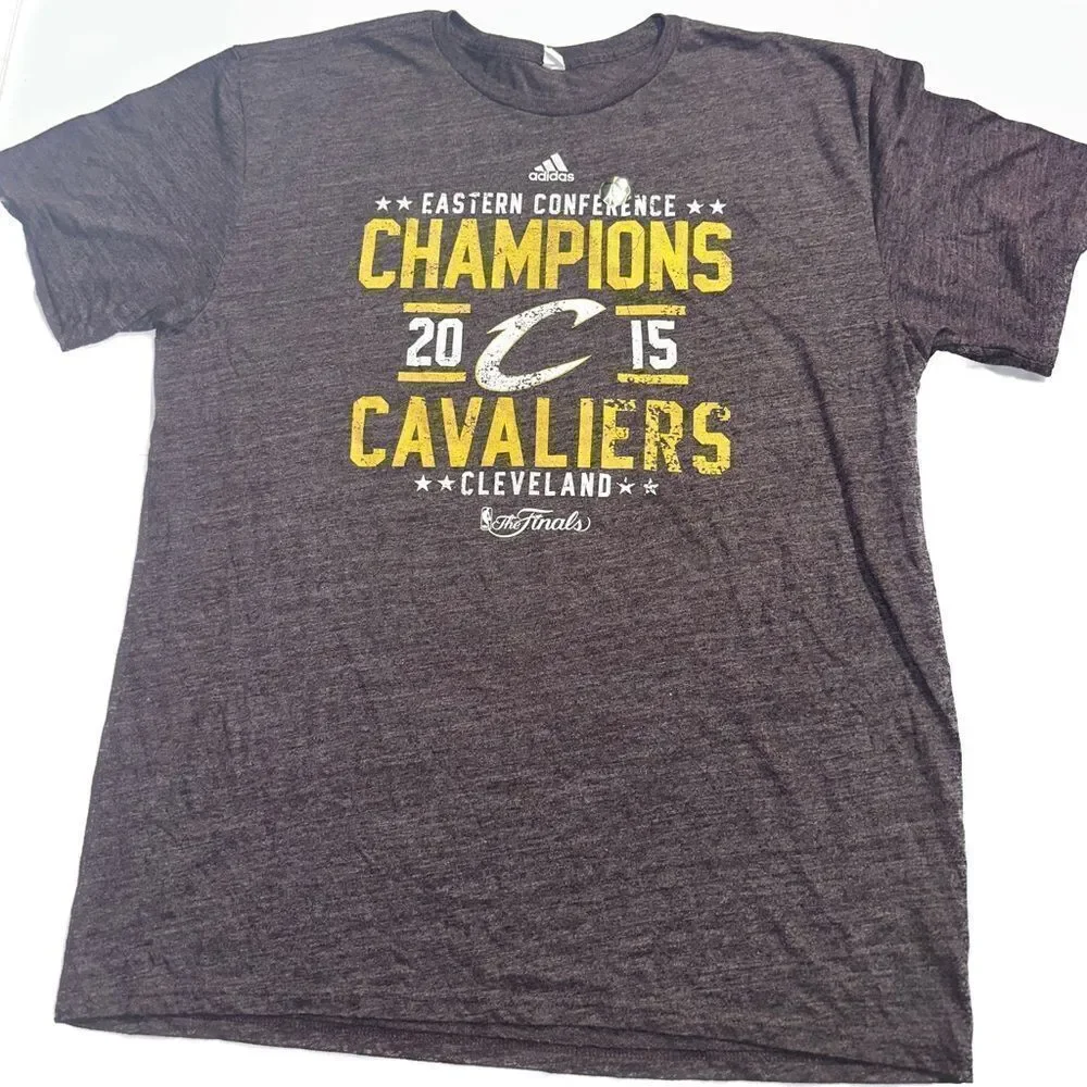 Adidas Cleveland Cavaliers Eastern Conference Champions 2015 NBA Men’s 2XL Shirt